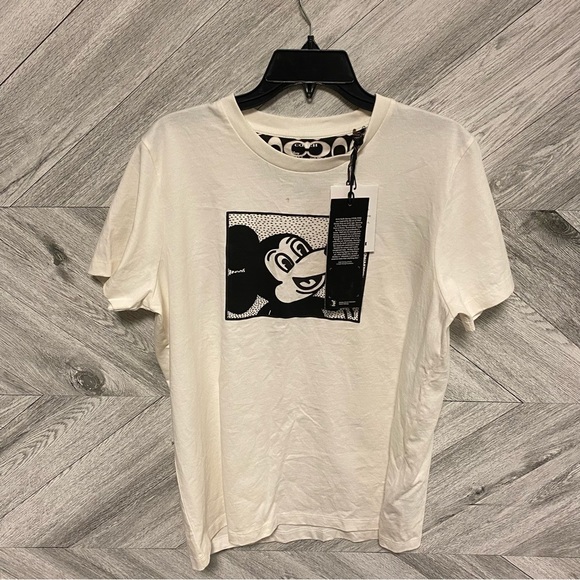 Coach | Disney Mickey Mouse X Keith Haring T Shirt Large - Picture 11 of 11